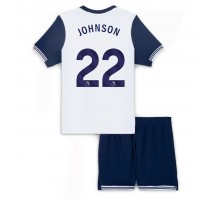 Tottenham Hotspur Brennan Johnson #22 Koszulka Podstawowa dzieci 2024-25 Krótki Rękaw (+ krótkie spodenki)